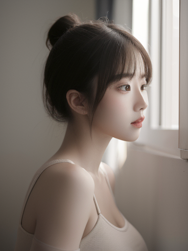 小男孩穿衣服的多彩瞬间