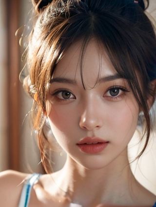 静心：一幅描绘内在宁静的女性肖像