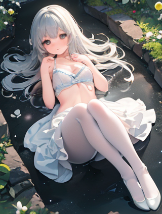 【黑色打底袜搭配夏季女生可爱版】——打造清新甜美夏日风格
