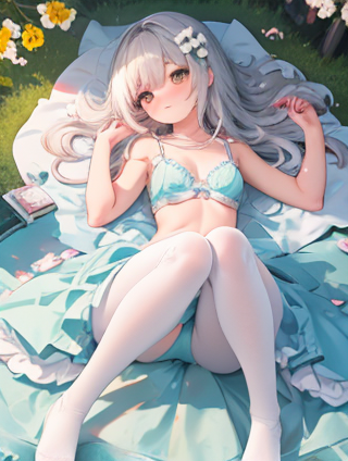 【黑色打底袜与短裙的完美搭配】